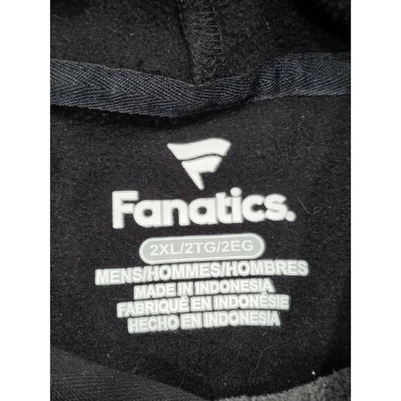 Fanatics NFL Pittsburgh Steelers Y2K Football Hoodie Black Size 2XL A004608 - Picture 4 of 6